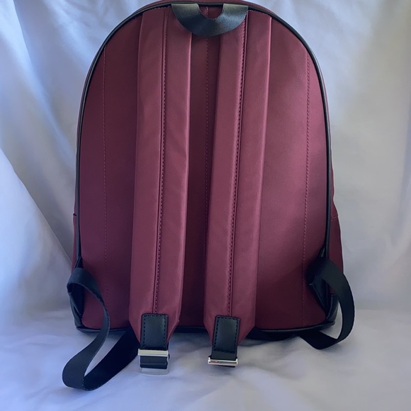 New MICHAEL KORS Large DK BERRY Backpack - Picture 6 of 10